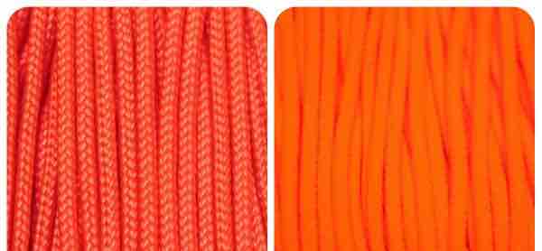 (image for) NeonOrangeBlacklightType1Paracord - Click Image to Close